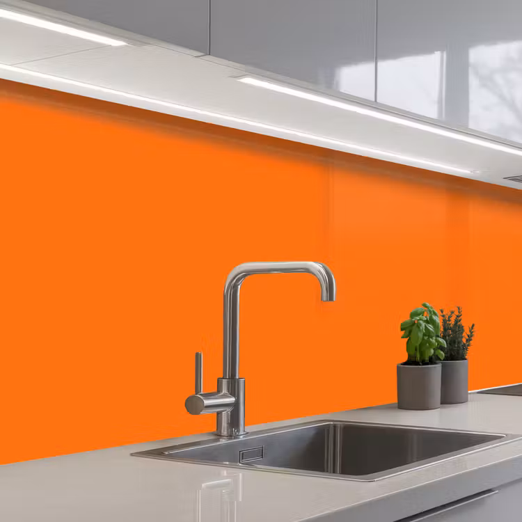 Spiced - Pumpkin - Oranje keuken achterwand 2 middel 871 -3d_schuin