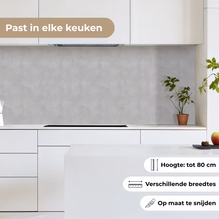 Steen - Patronen - Beton keuken achterwand 2 middel 871 -sfeer4_NL