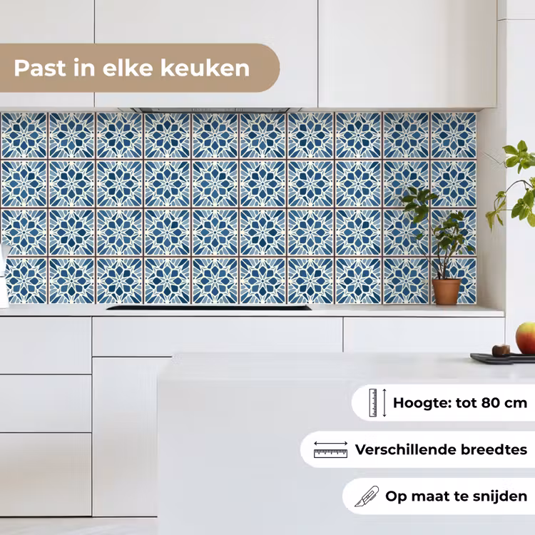 Tegel - Vintage - Patronen keuken achterwand 2 middel 871 -sfeer4_NL