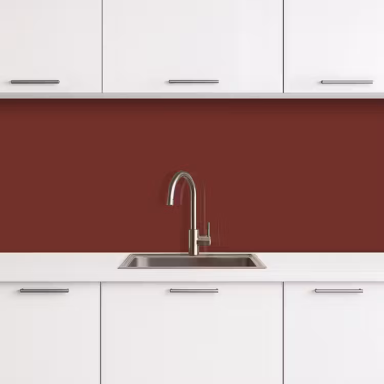 Valentine - Velvet - Rood keuken achterwand 2 middel 871 -3d