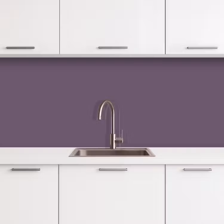 Velvet - Aubergine - Paars keuken achterwand 2 middel 871 -3d