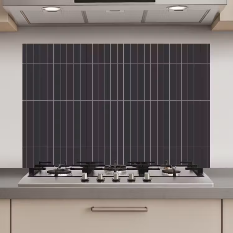 Verticaal - Wandtegel - Donkergrijs keuken achterwand spatscherm klein 900 -3d_website