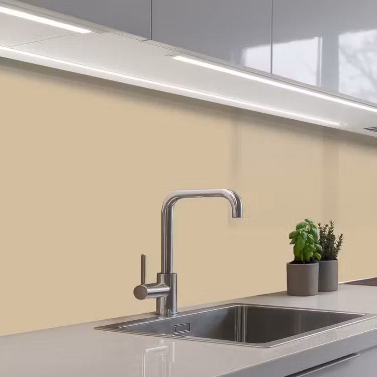 Warm - Sand - Nude keuken achterwand 2 middel 871 -3d_schuin