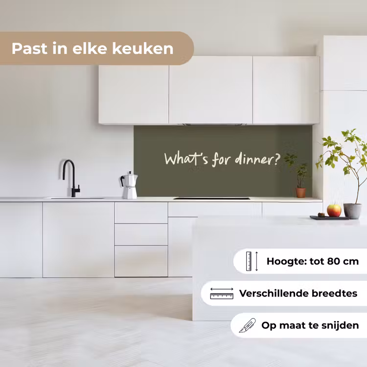 Whats for dinner? keuken achterwand 2 middel -sfeer4_NL