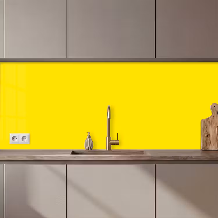 Geel - Citroen - Neon - Kleuren keuken achterwand 2 middel 871 zz_3dshopping