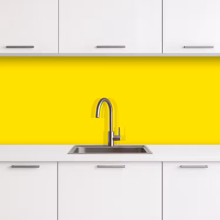 Geel - Citroen - Neon - Kleuren keuken achterwand 2 middel 871 -3d