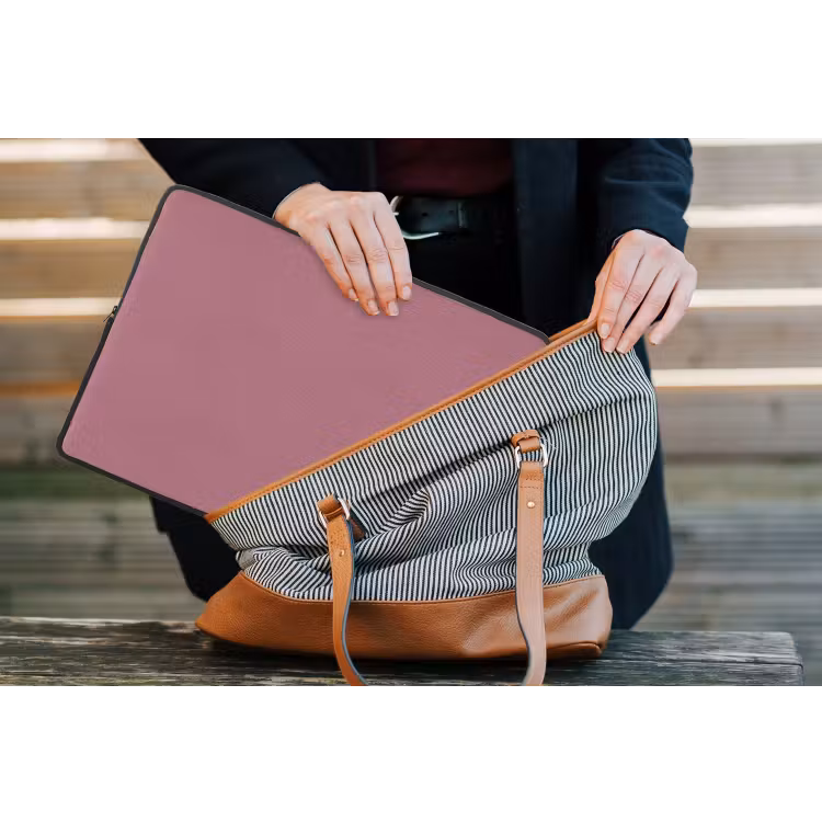 Antique - Mauve - Roze laptophoes neopreen klein 279 -tas