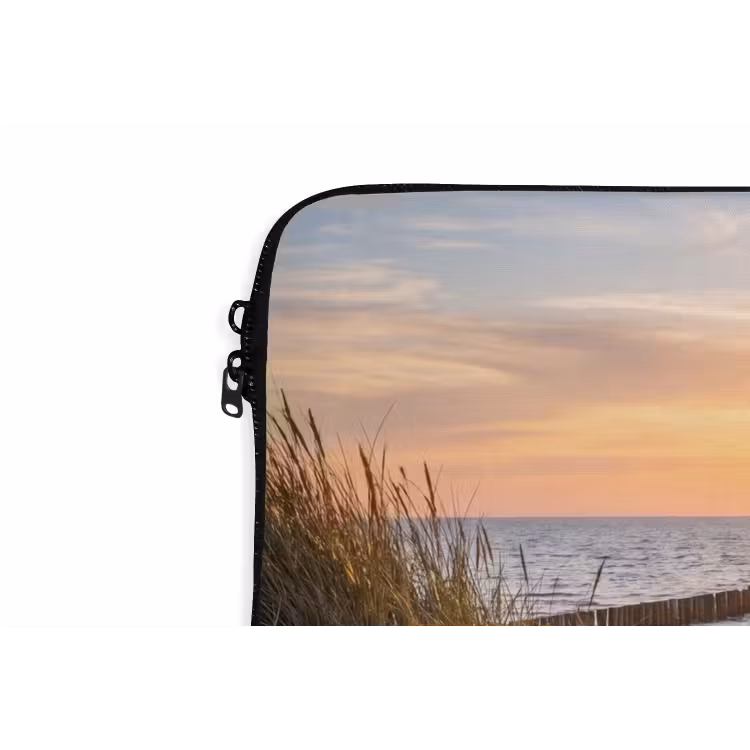 Strand - Zonsondergang - Natuur - Landschap laptophoes neopreen klein -detail