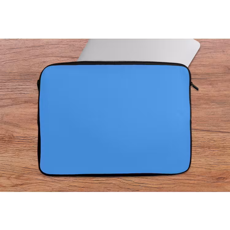 Bright - Azure - Blauw laptophoes neopreen klein 279 -tafel