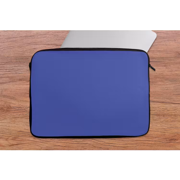 Chinese - Blue - Blauw laptophoes neopreen klein 279 -tafel