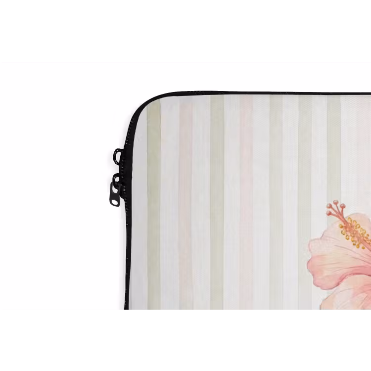 Kokosnoot - Drank - Tropisch - Illustratie - Zomer laptophoes neopreen klein -detail