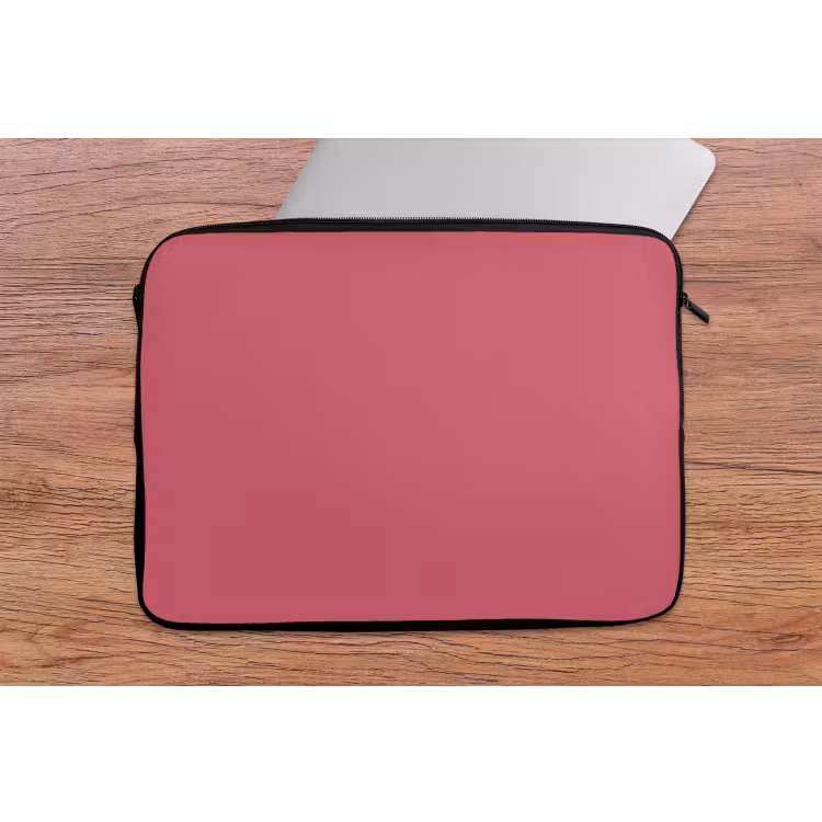 Crimson - Rose - Roze laptophoes neopreen klein 279 -tafel