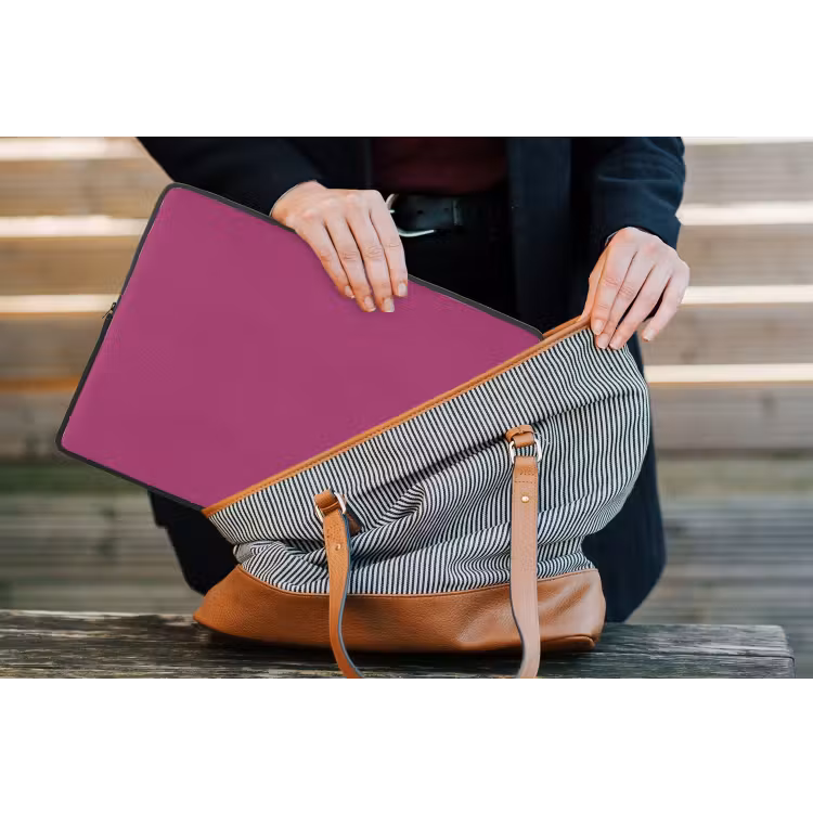Deep - Magenta - Paars laptophoes neopreen klein 279 -tas