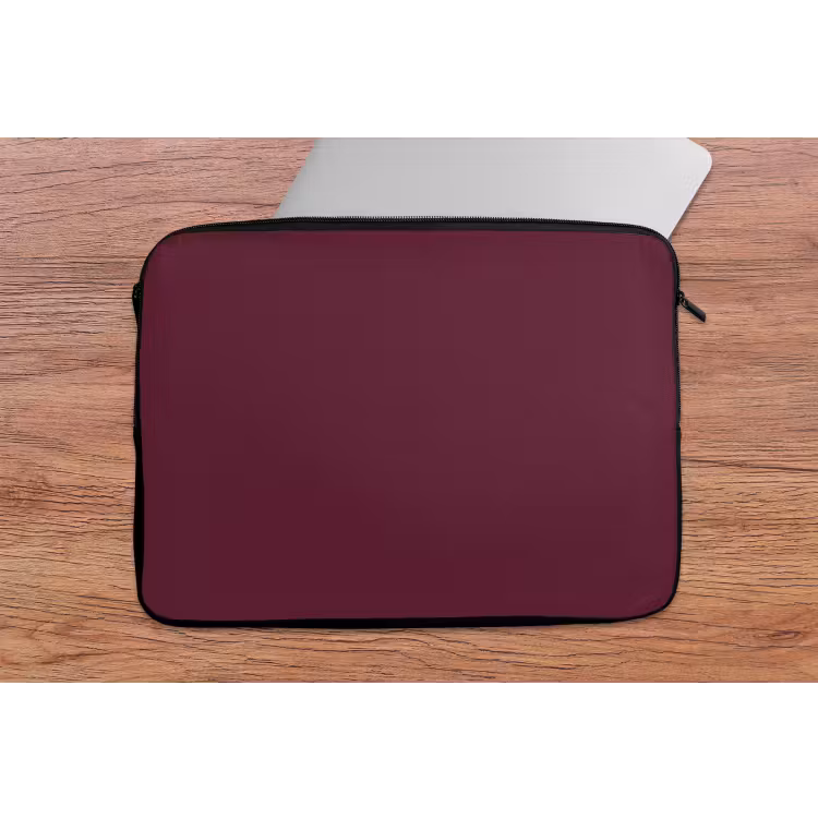 Deep - Plum - Paars laptophoes neopreen klein 279 -tafel