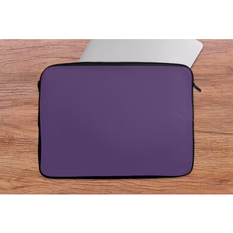 Deep - Plum - Paars laptophoes neopreen klein 279 -tafel