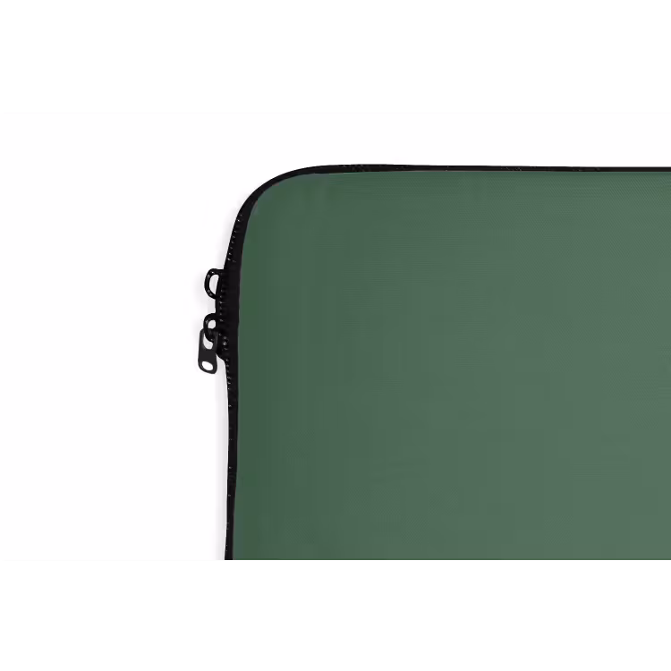 Deep - Sagewood - Groen laptophoes neopreen klein 279 -detail