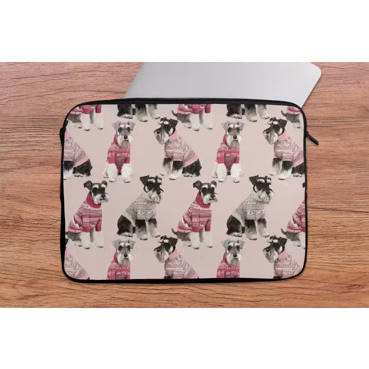 Honden - Truien - Rood laptophoes neopreen klein 279 -tafel