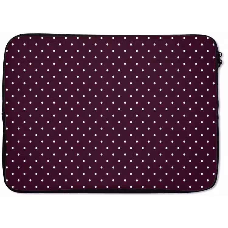 Stippen - Modern - Paars laptophoes neopreen klein 279 -zkaufland3dotto