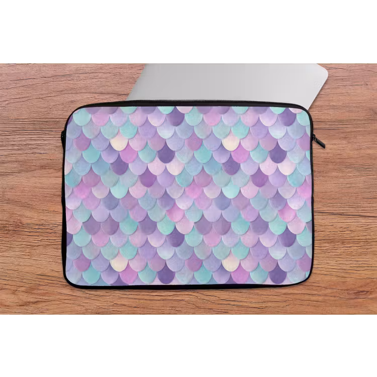 Dromerig - Zeemeermin - Pastel laptophoes neopreen klein 279 -tafel