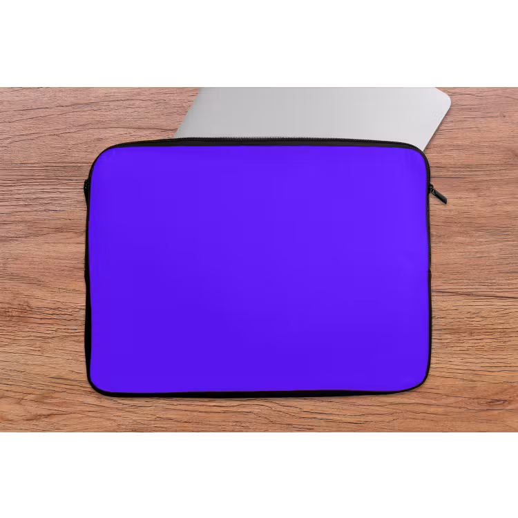 Electric - Indigo - Paars laptophoes neopreen klein 279 -tafel