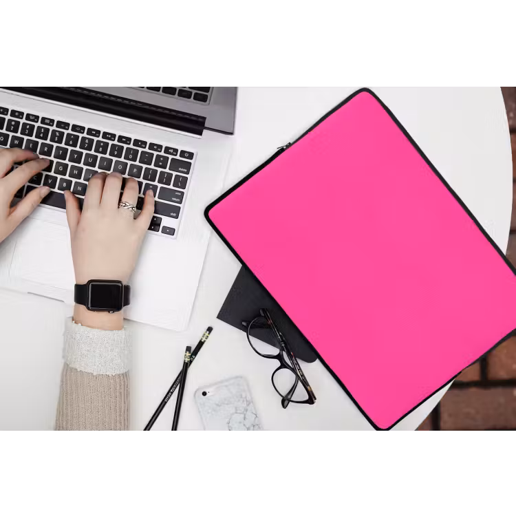 Electric - Magenta - Roze laptophoes neopreen klein 279 -bureau