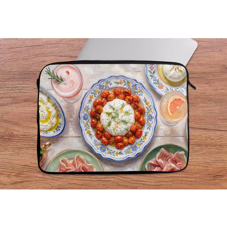 Eten - Tafel - Divers - Modern laptophoes neopreen klein -tafel