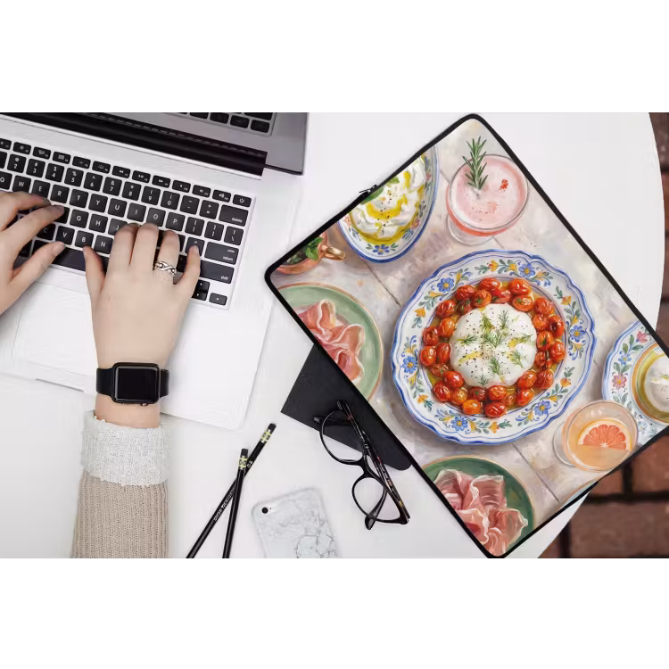 Eten - Tafel - Divers - Modern laptophoes neopreen klein -bureau