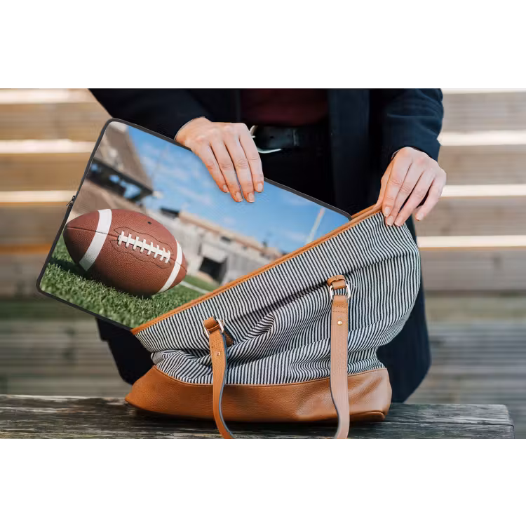 Football - Veld - Stadion - Sport laptophoes neopreen klein -tas