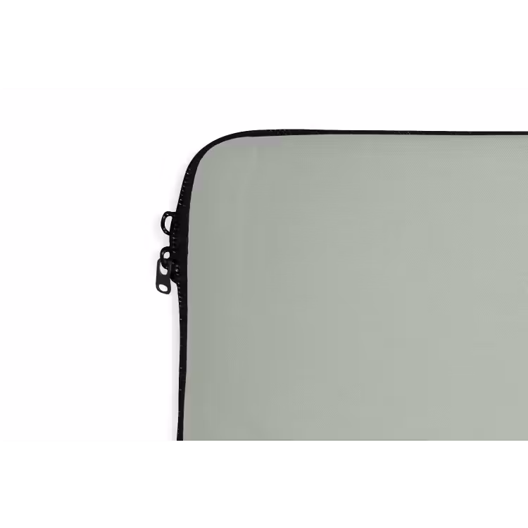 Frosted - Mint - Groen laptophoes neopreen klein 279 -detail
