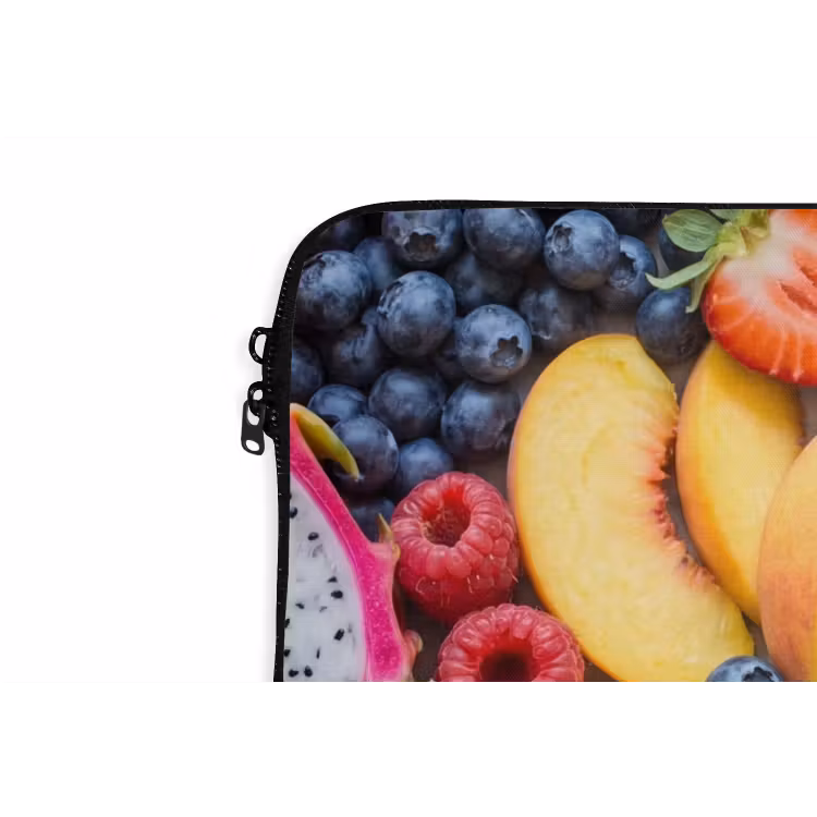 Fruit - Versneden - Kleurrijk - Eten - Gezond laptophoes neopreen klein -detail