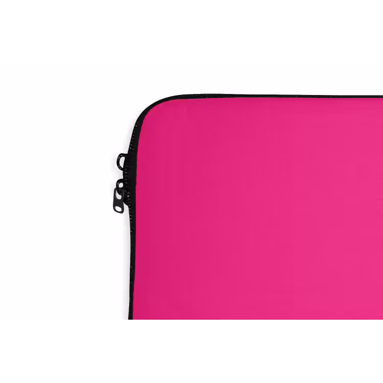 Hot - Fuchsia - Roze laptophoes neopreen klein 279 -detail