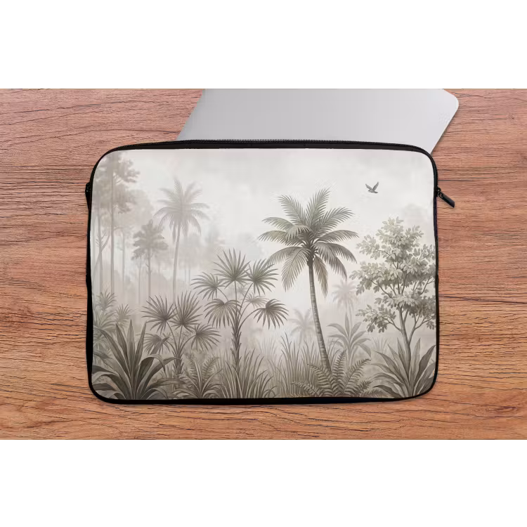 Jungle - Palmbomen - Natuur laptophoes neopreen klein -tafel
