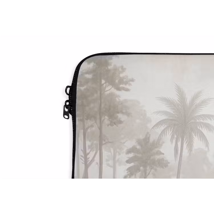 Jungle - Palmbomen - Natuur laptophoes neopreen klein -detail
