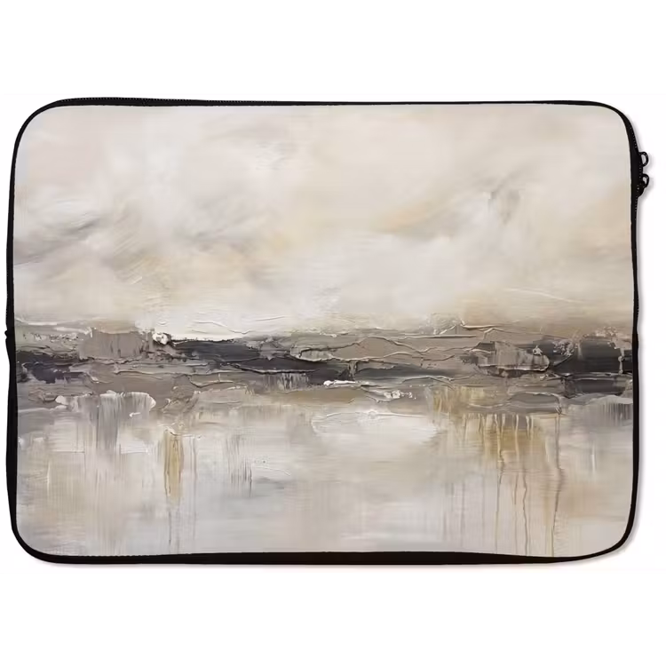Landschap - Horizon - Natuur - Abstract - Neutraal laptophoes neopreen klein -zkaufland3dotto