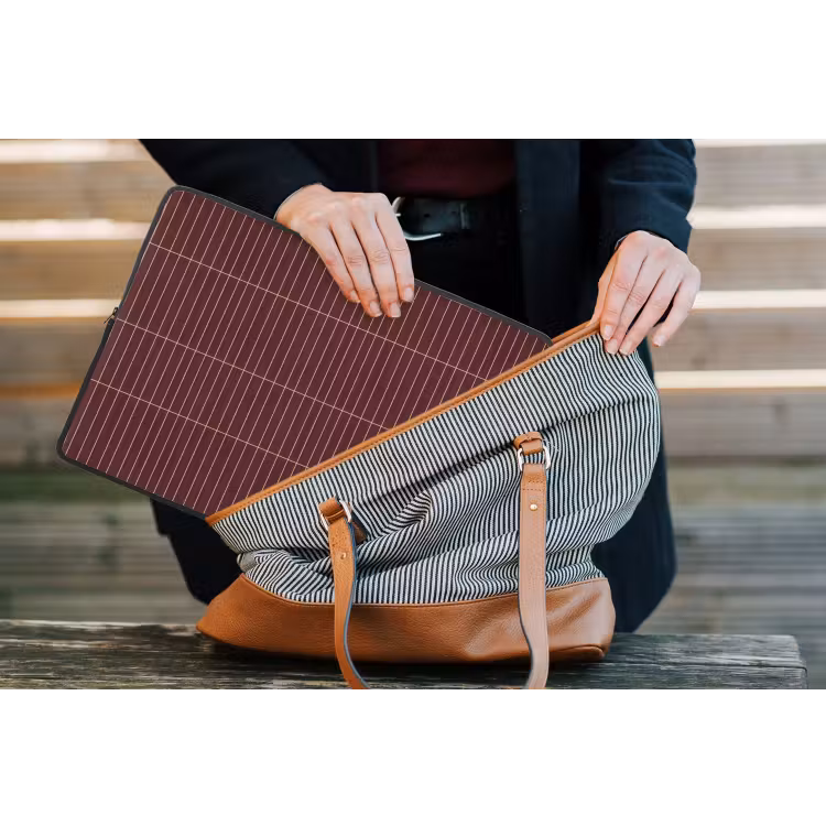 Lijnen - Patroon - Bordeaux laptophoes neopreen klein 279 -tas