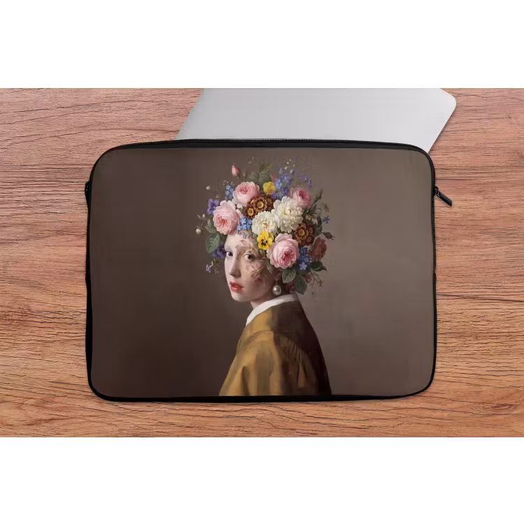 Meesterwerk - Modern - Kleurrijk laptophoes neopreen klein -tafel