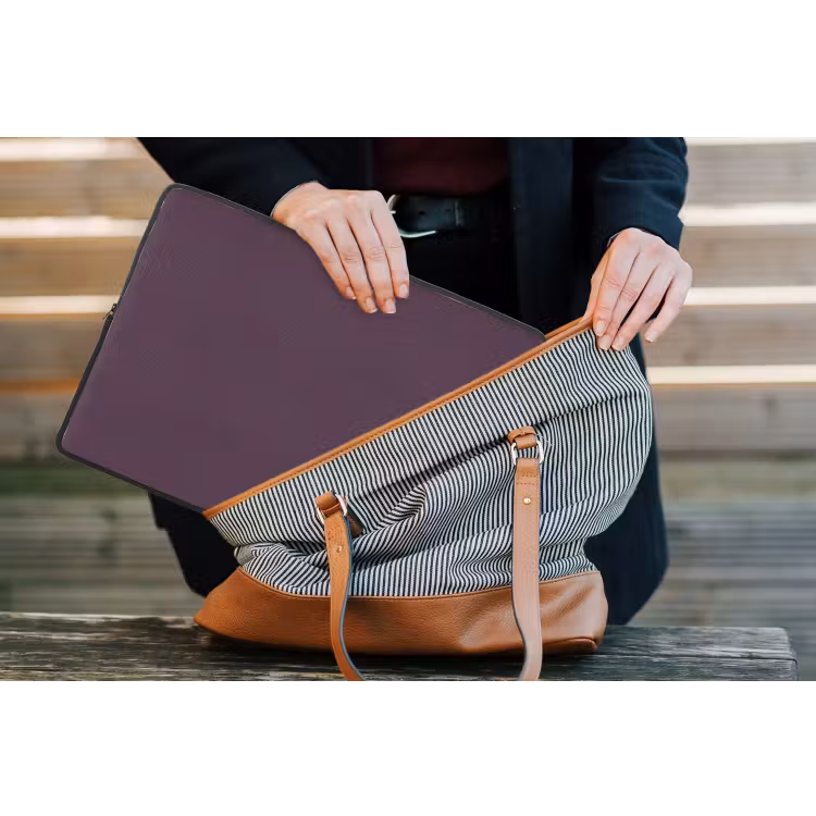 Midnight - Plum - Paars laptophoes neopreen klein 279 -tas
