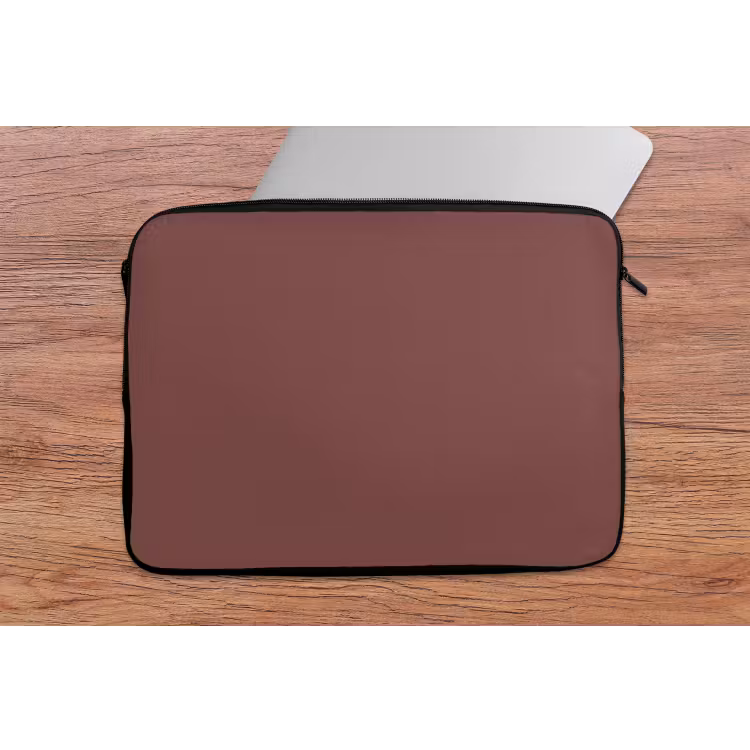 Muted - Raisin - Rood laptophoes neopreen klein 279 -tafel