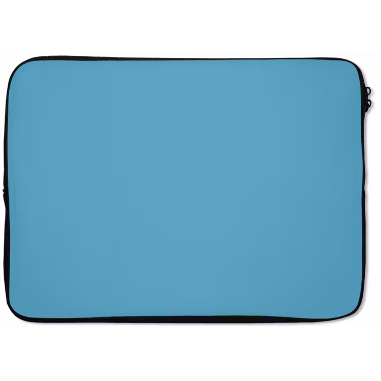 Ocean - Teal - Blauw laptophoes neopreen klein 279 -zkaufland3dotto