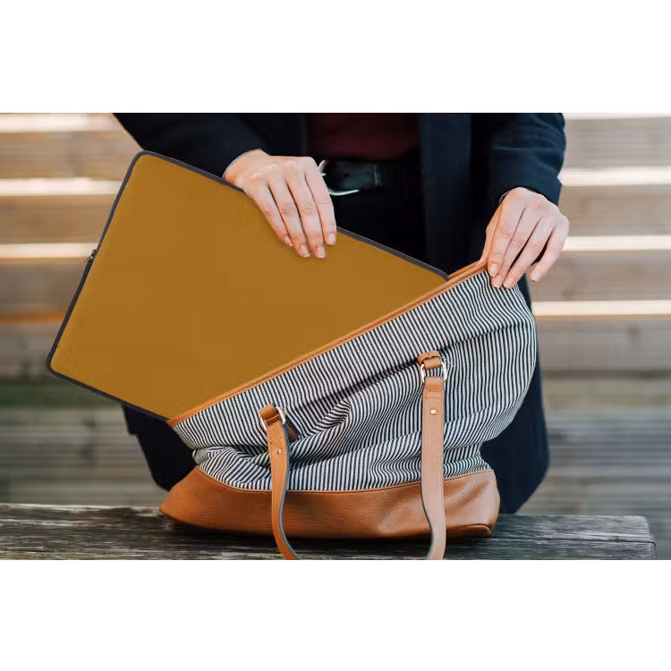 Ocre - Gold - Geel laptophoes neopreen klein 279 -tas