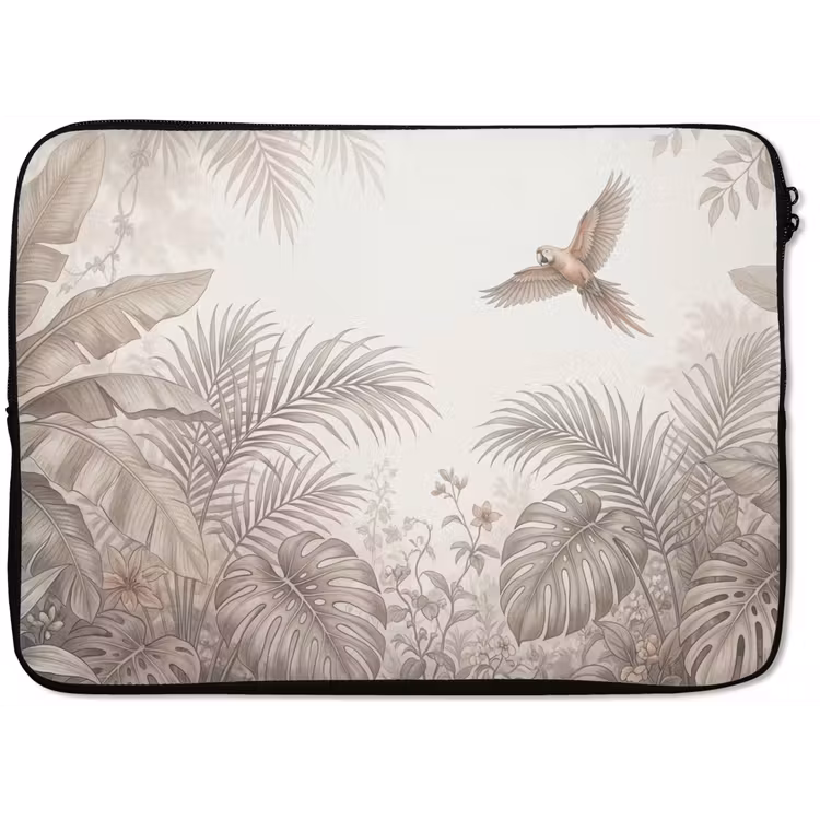 Papagaai - Jungle - Tropisch laptophoes neopreen klein -zkaufland3dotto
