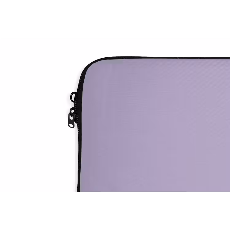 Pastel - Lilac - Paars laptophoes neopreen klein 279 -detail