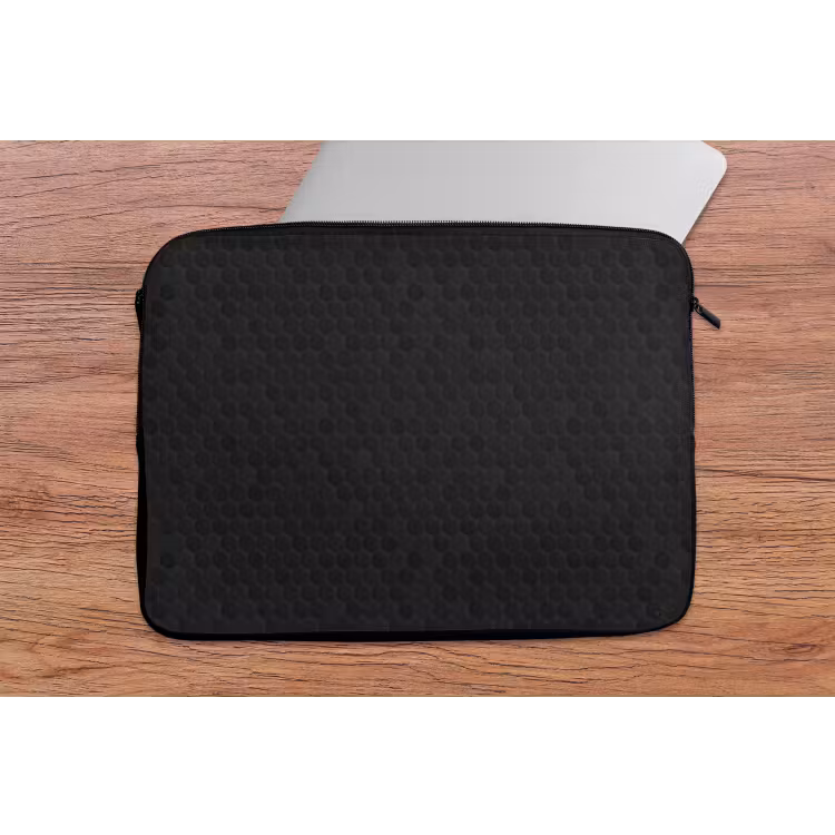 Penny - Tegel - Mat - Zwart laptophoes neopreen klein 279 -tafel