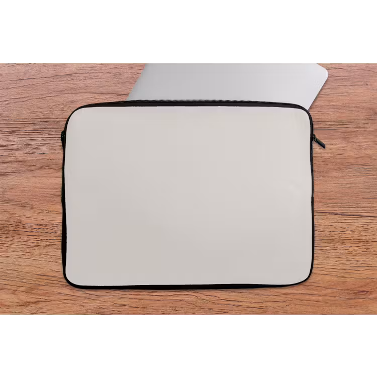Silent - Sandstone - Grijs laptophoes neopreen klein 279 -tafel