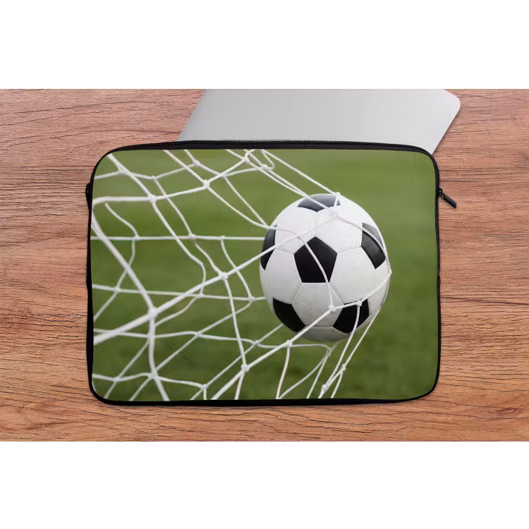 Voetbal - Goal - Net - Sport laptophoes neopreen klein -tafel