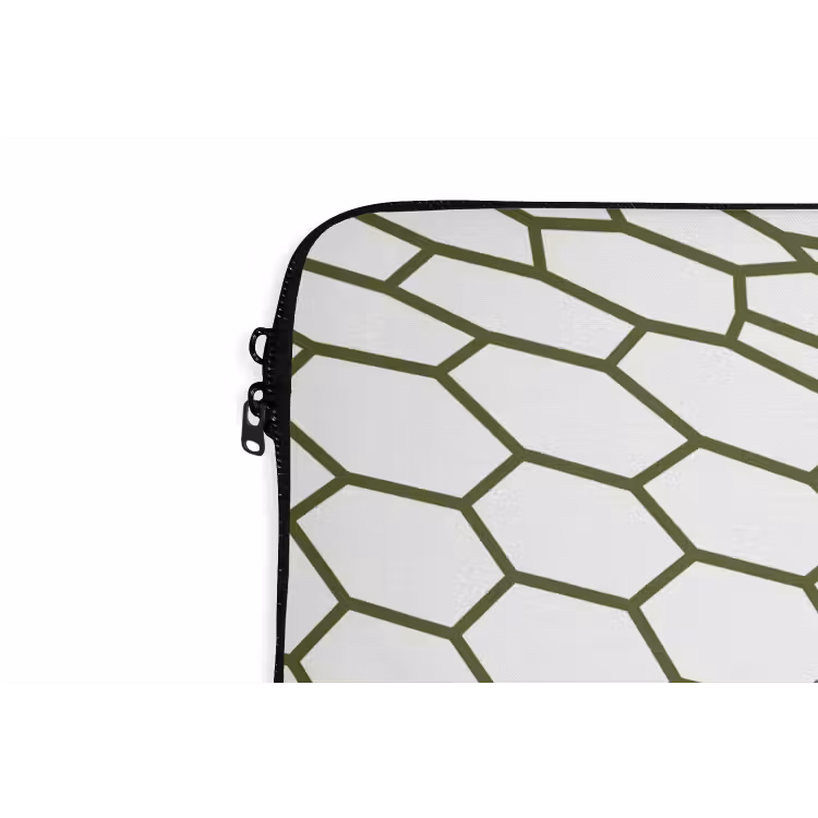 Voetbal - Goal - Sport - Groen laptophoes neopreen klein -detail