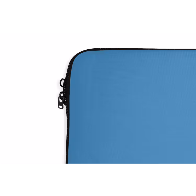 Steel - Blue - Blauw laptophoes neopreen klein 279 -detail