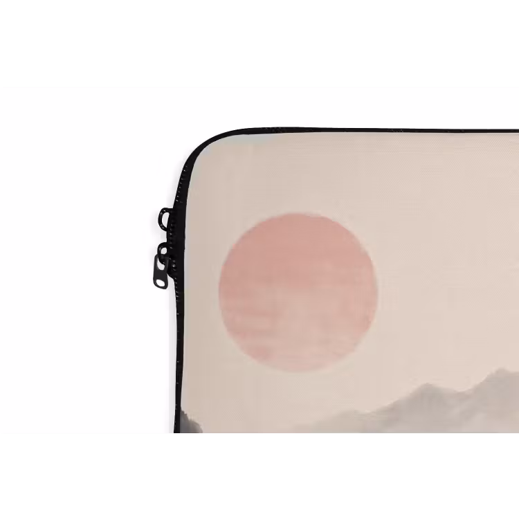 Zon - Japans - Traditioneel laptophoes neopreen klein -detail