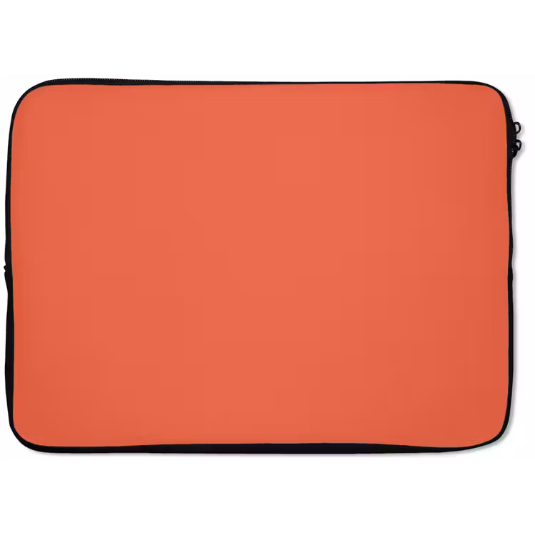 Sunset - Salmon - Oranje laptophoes neopreen klein 279 -zkaufland3dotto
