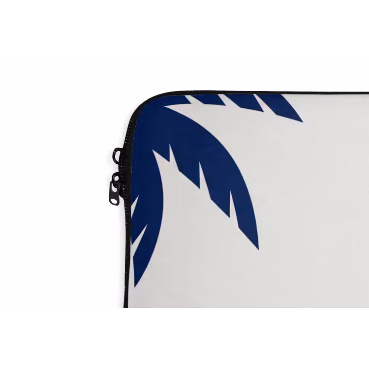 Zonsondergang - Zee - Palmboom - Tropisch - Modern laptophoes neopreen klein -detail